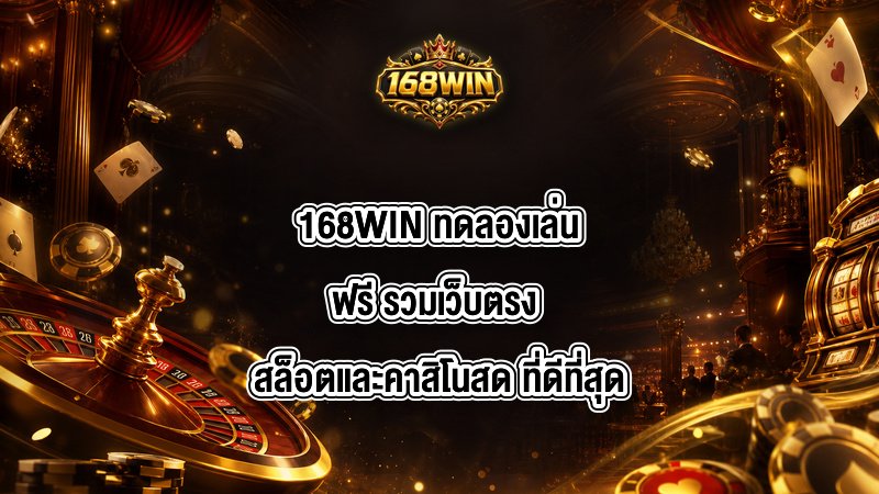 168WIN ทดลองเล่นฟรี